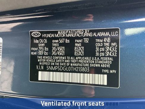 New 2026 Hyundai Santa Fe Calligraphy AWD/4WD image 33