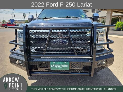 Used 2022 Ford F250 Lariat w/ Chrome Package AWD/4WD image 3