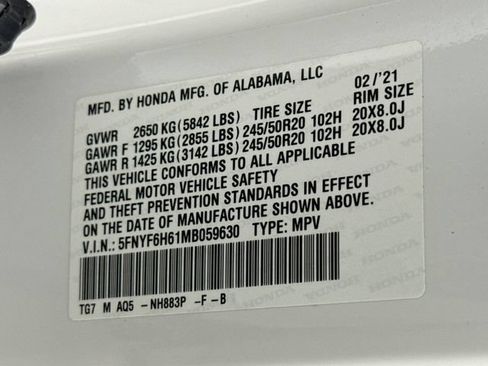 Used 2021 Honda Pilot Touring image 36