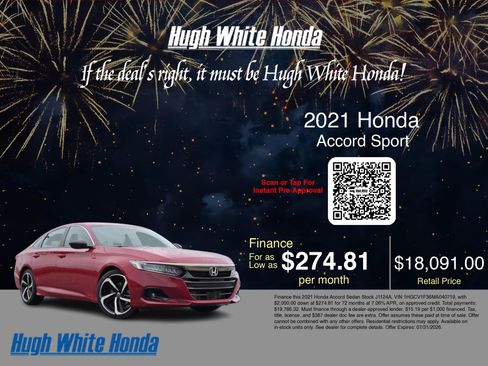 Used 2021 Honda Accord Sport image 3