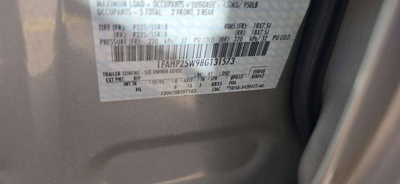 Used 2008 Ford Taurus Limited FWD image 11