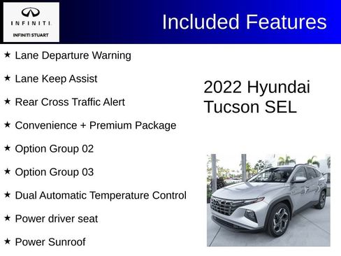 Used 2022 Hyundai Tucson SEL w/ Convenience + Premium Package FWD image 3