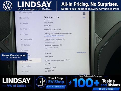 Used 2020 Tesla Model X Performance AWD/4WD image 26