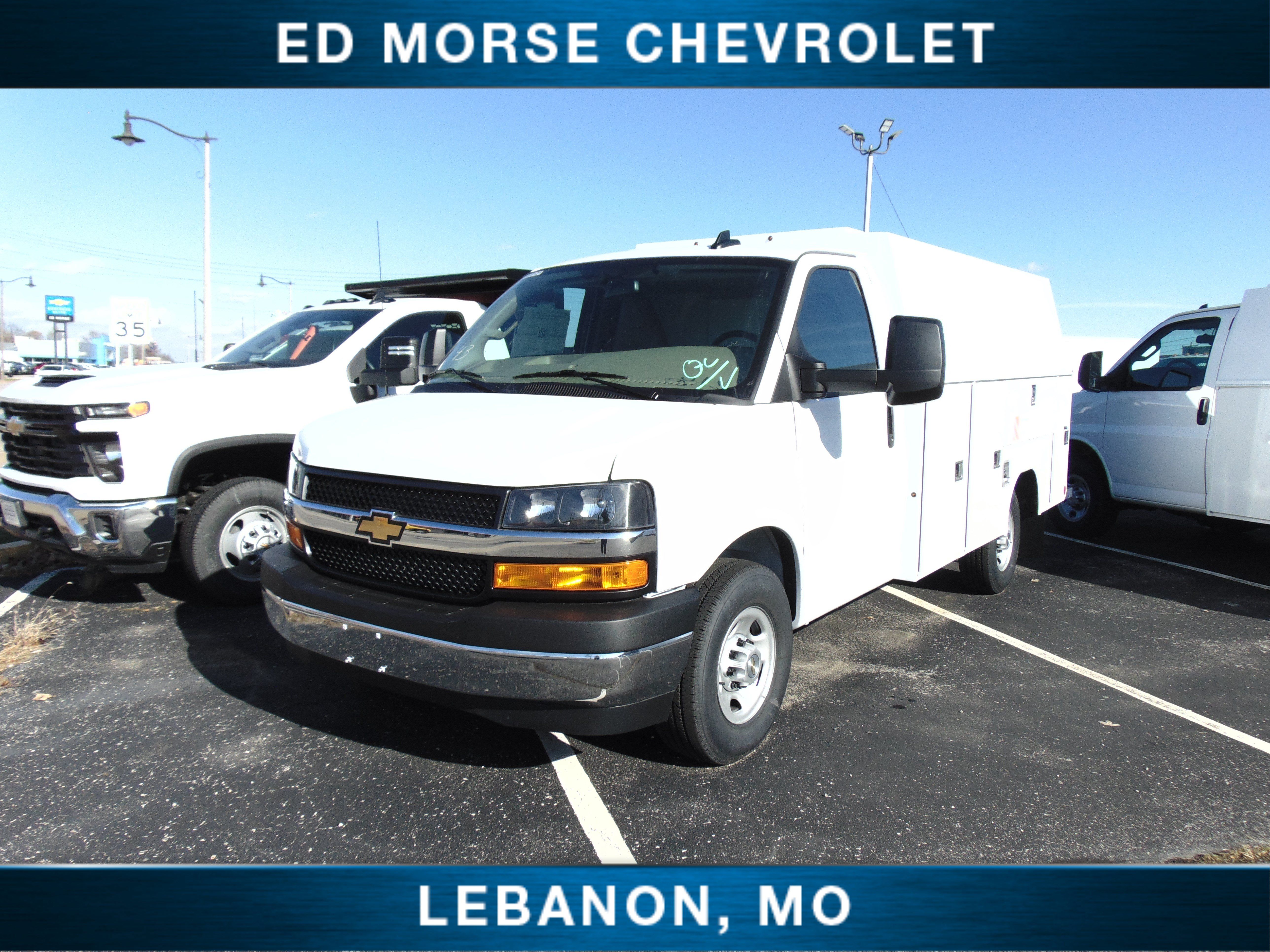 New 2025 Chevrolet Express 3500 w/ Power Convenience Package RWD image 1