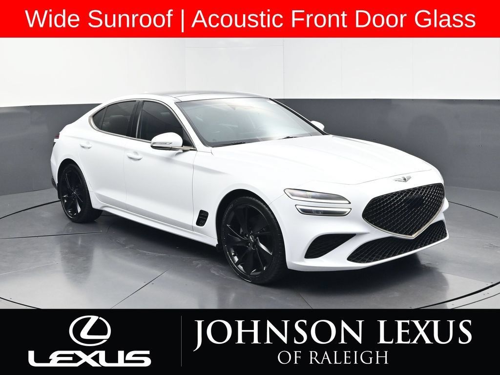 Used 2023 Genesis G70 2.0T w/ Sport Prestige Package RWD image 3
