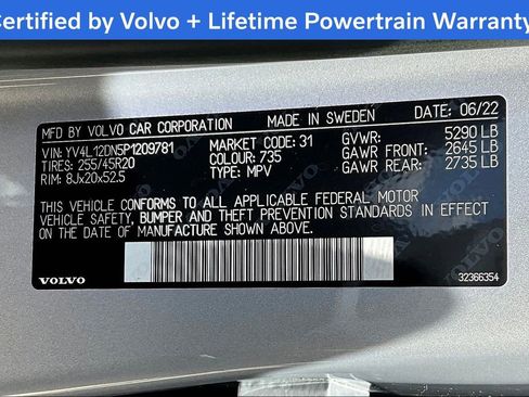 Certified 2023 Volvo XC60 B5 Plus w/ Protection Package Premier image 44