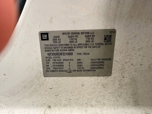 Used 2015 GMC Sierra 1500 SLE w/ SLE Value Package image 19