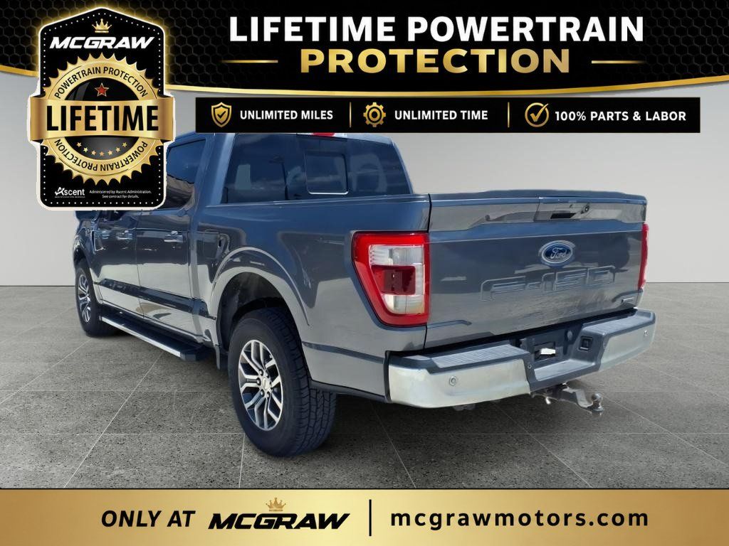 Used 2021 Ford F150 Lariat w/ Max Trailer Tow Package RWD image 3