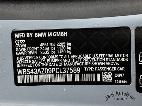 Used 2023 BMW M4 xDrive Competition w/ Executive Package AWD/4WD image 38