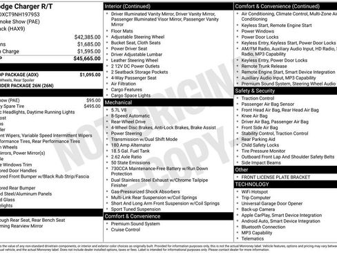 Used 2022 Dodge Charger R/T w/ Blacktop Package RWD image 1