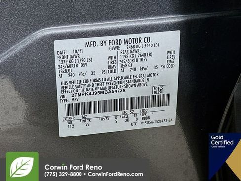 Used 2021 Ford Edge SEL w/ Cargo Accessory Package AWD/4WD image 35