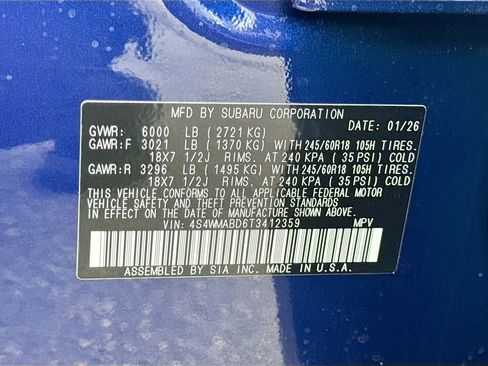 New 2026 Subaru Ascent Premium image 41