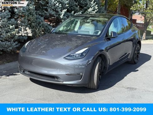 Used 2023 Tesla Model Y Long Range AWD/4WD image 2