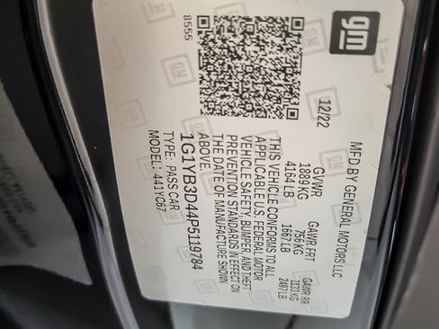 Certified 2023 Chevrolet Corvette Stingray Preferred Conv w/ Z51 Performance Package image 20