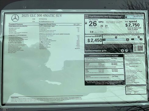 Certified 2025 Mercedes-Benz GLC 300 4MATIC image 26