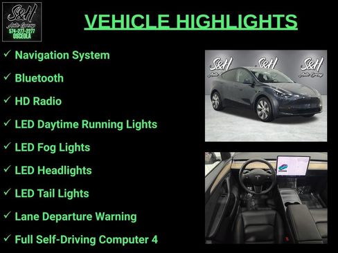 Used 2024 Tesla Model Y Long Range AWD/4WD image 3