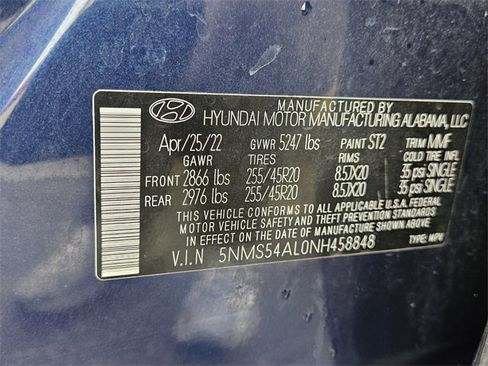 Used 2022 Hyundai Santa Fe Calligraphy image 16