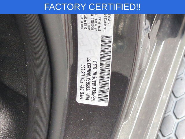 Certified 2021 RAM 1500 Laramie w/ Sport Appearance Package AWD/4WD image 39