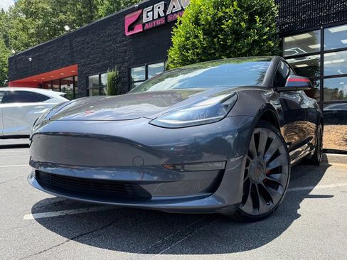 Used 2022 Tesla Model 3 Performance AWD/4WD image 2