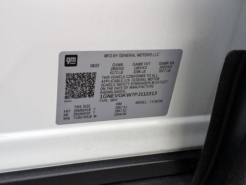 Used 2023 Chevrolet Traverse LT w/ Rear Camera Mirror Package AWD/4WD image 33