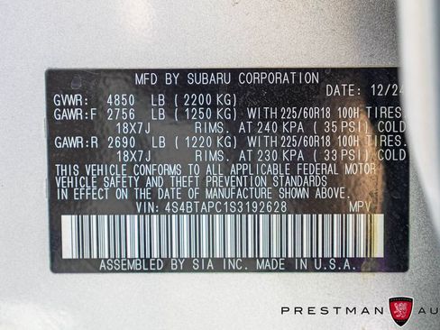 Used 2025 Subaru Outback Touring w/ Popular Package #2 AWD/4WD image 45