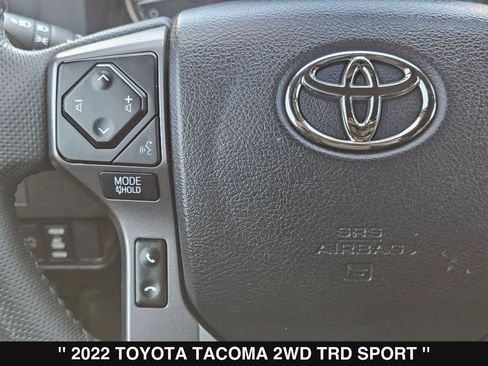 Used 2022 Toyota Tacoma TRD Sport w/ Technology Package RWD image 23