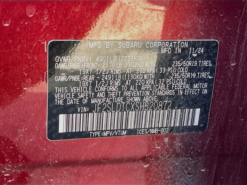 Used 2025 Subaru Forester Touring AWD/4WD image 34