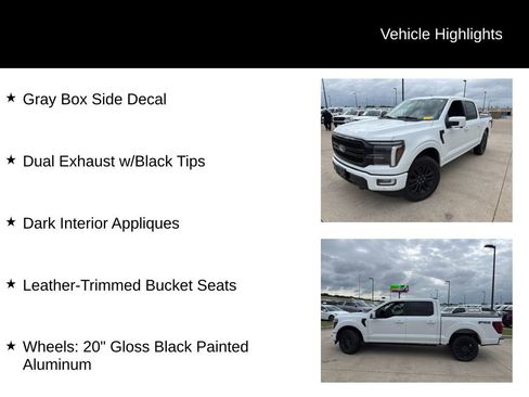 Used 2024 Ford F150 Lariat w/ Equipment Group 502A High image 7