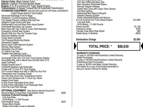 New 2026 RAM 2500 Laramie w/ Night Edition AWD/4WD image 2