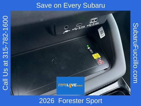 Used 2026 Subaru Forester Sport AWD/4WD image 17