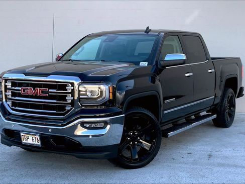 Used 2018 GMC Sierra 1500 SLT w/ Enhanced Driver Alert Package RWD image 1