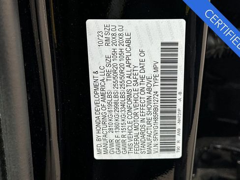 Certified 2024 Honda Pilot Elite image 38