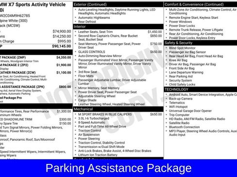 Used 2021 BMW X7 xDrive40i w/ M Sport Package AWD/4WD image 6