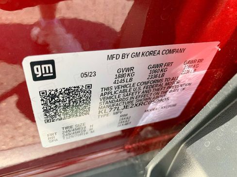 Certified 2024 Chevrolet Trax RS FWD image 31