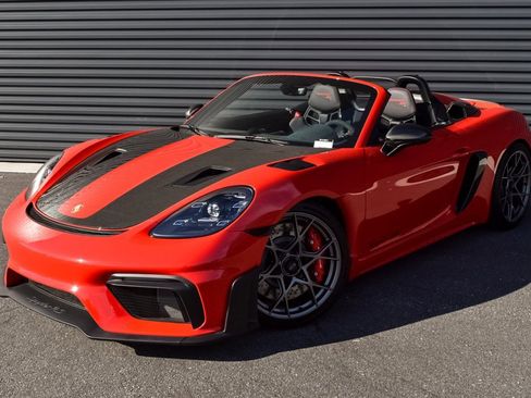 Certified 2024 Porsche 718 Boxster Spyder RS w/ Weissach Package image 1