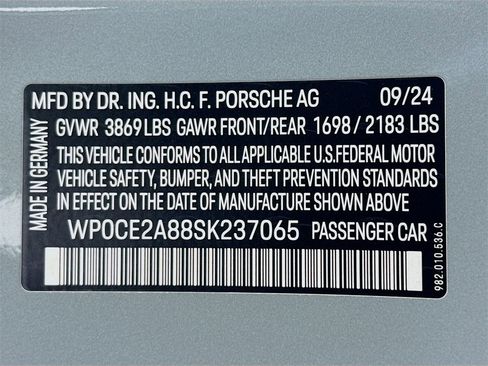 Used 2025 Porsche 718 Boxster Spyder RS image 29