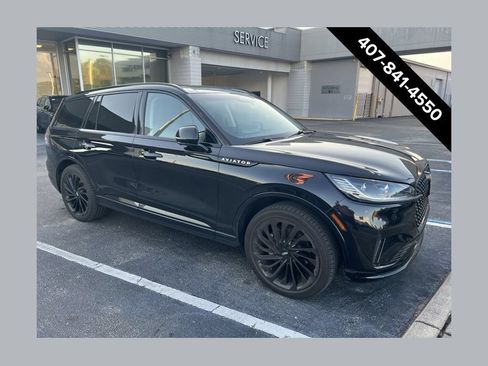 Used 2025 Lincoln Aviator Reserve w/ Jet Appearance Package RWD image 1