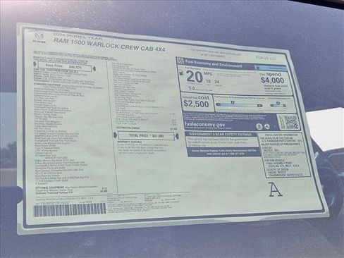 New 2026 RAM 1500 Classic Warlock image 18