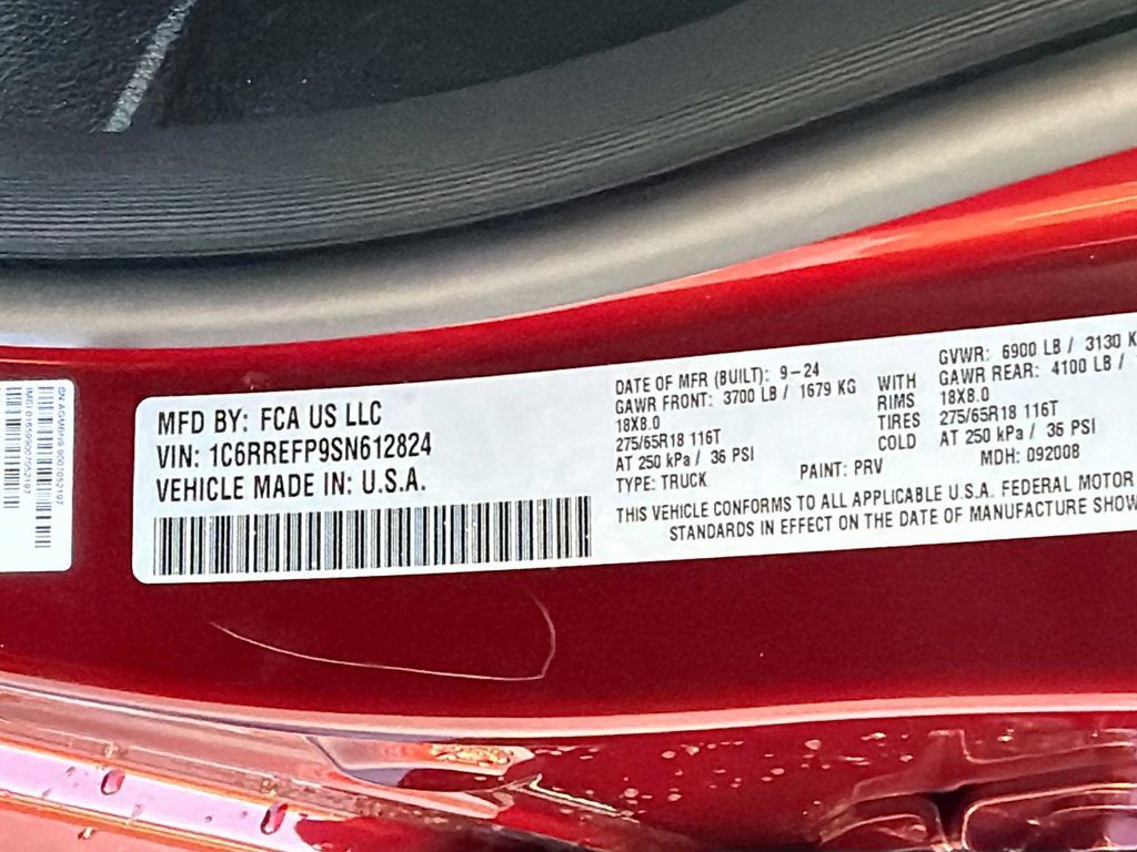 Used 2025 RAM 1500 Lone Star RWD image 28
