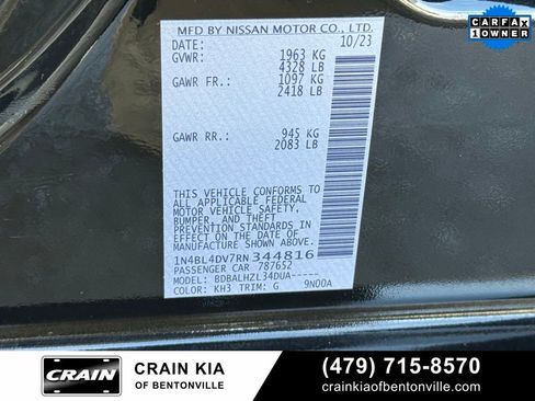 Used 2024 Nissan Altima 2.5 SV FWD image 34