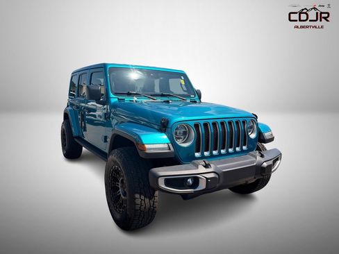 Used 2020 Jeep Wrangler Unlimited Sahara AWD/4WD image 1