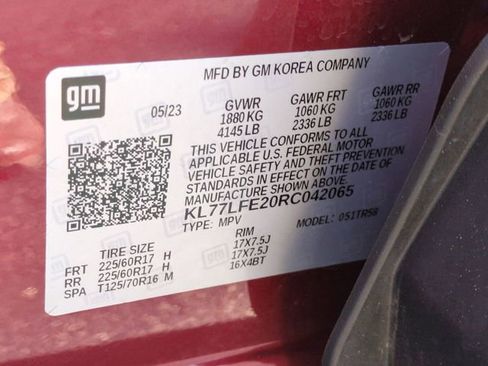Certified 2024 Chevrolet Trax LS w/ LS Convenience Package FWD image 32