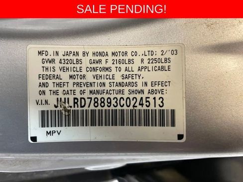 Used 2003 Honda CR-V EX image 30