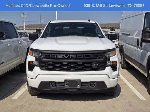 Used 2024 Chevrolet Silverado 1500 Custom w/ LPO, Dark Essentials Package RWD image 2