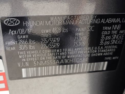 Used 2019 Hyundai Santa Fe Limited image 35