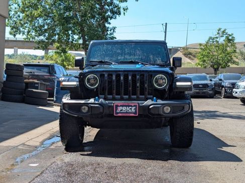 Used 2023 Jeep Wrangler Unlimited Rubicon 4xe w/ Cold Weather Group AWD/4WD image 2