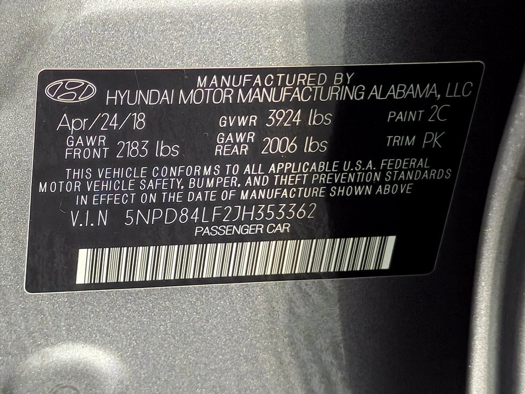 Used 2018 Hyundai Elantra SEL FWD image 44