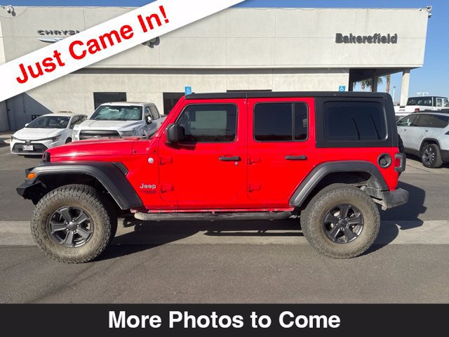 Used 2018 Jeep Wrangler Unlimited Sport AWD/4WD image 2