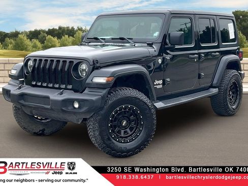 Used 2020 Jeep Wrangler Unlimited Sport S AWD/4WD image 1
