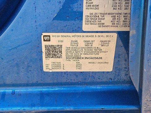 Used 2022 Chevrolet Silverado 1500 Custom image 24